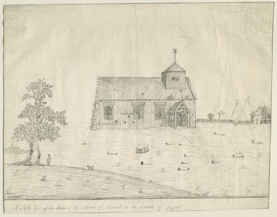 Afscheid Kerk: pentekening, nd [?eind 18e eeuw] (tekening) door Richard Greene
