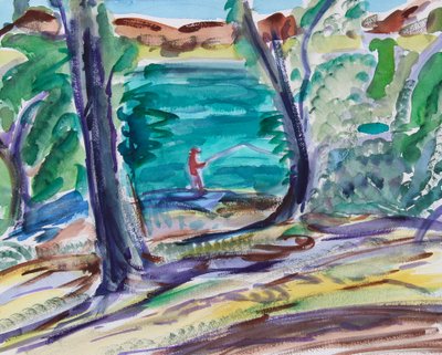 Vissen bij Lake Herman, 2021 door Richard H. Fox