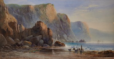 Kustscène door Richard Harry Carter