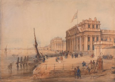 Greenwich Hospital door Richard Henry Nibbs
