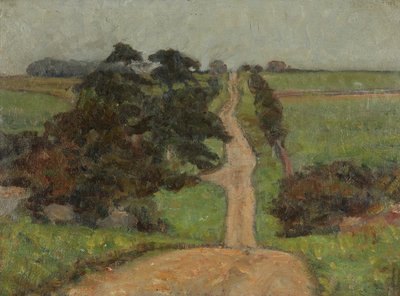 Een Romeinse Weg bij Northleach, Gloucestershire door Richard Heyworth