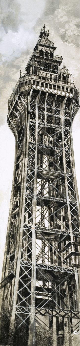 De toren van Blackpool door Richard Hook