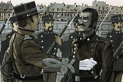 Ongeïdentificeerde Franse militaire commandant door Richard Hook