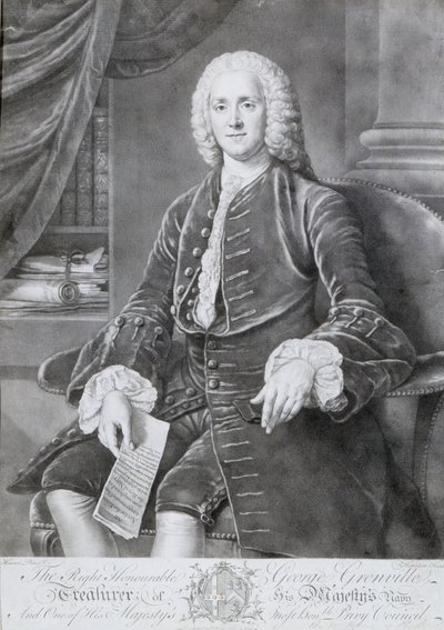 George Grenville door Richard Houston