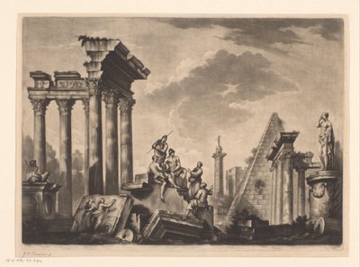 Ruïnes te Rome door Richard Houston