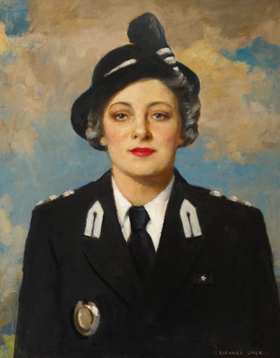 Muriel Elsie Gamage, c.1950 door Richard Jack