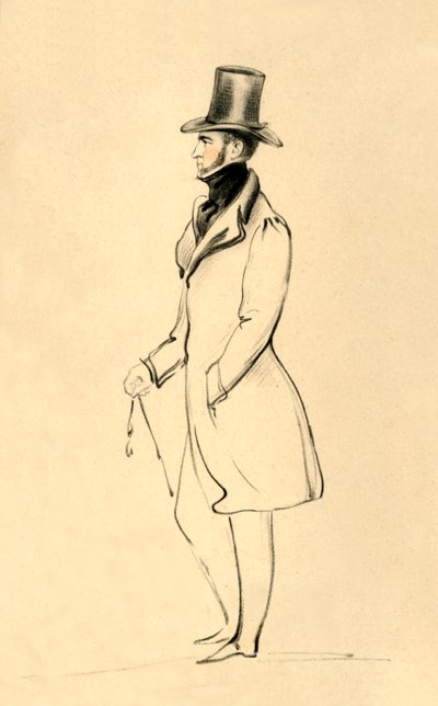 Een man uit Pembrokeshire - De graaf van Pembroke, ca. 1841 door Richard James Lane