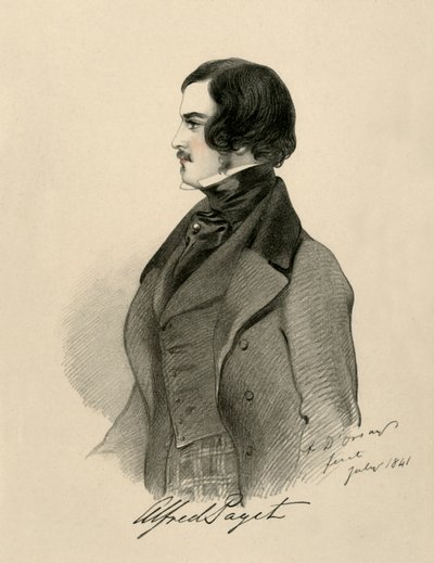 Alfred Paget, 1841 door Richard James Lane