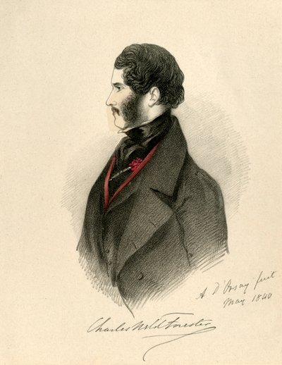 Charles Weld Forester door Richard James Lane