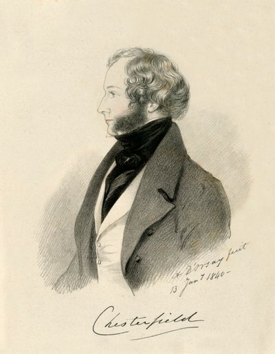 Chesterfield, 1840 door Richard James Lane