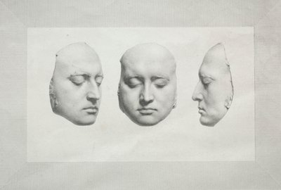 Dodenmasker van Sir Thomas Lawrence door Richard James Lane