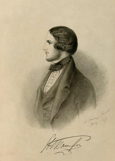 George Barrington, 1847 door Richard James Lane