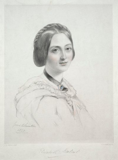 Lady Elizabeth Herbert door Richard James Lane