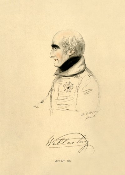 De markies van Wellesley, 1833 door Richard James Lane