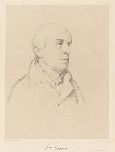William Gunn door Richard James Lane after John Flaxman