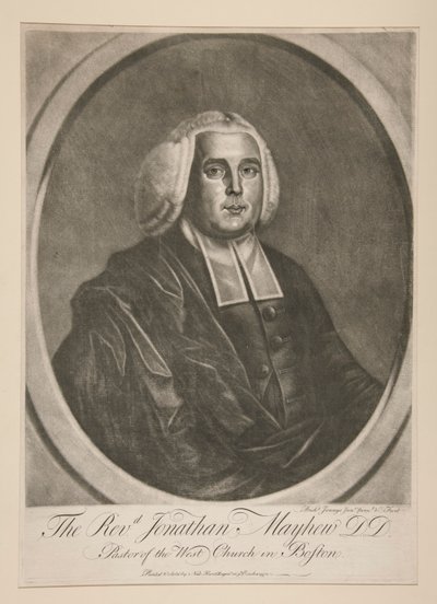 De eerwaarde Jonathan Mayhew, D.D. door Richard Jennys
