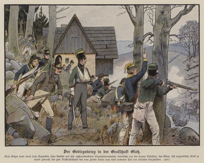 Guerrillaoorlog in het bergland van Glatz door Richard Knotel