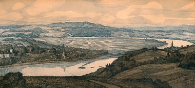 Persenburg aan de Donau, 20e eeuw door Richard Lux