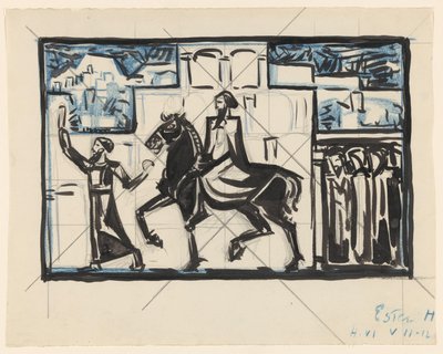 Triomf van Mordechai door Richard Nicolaüs Roland Holst (possibly)