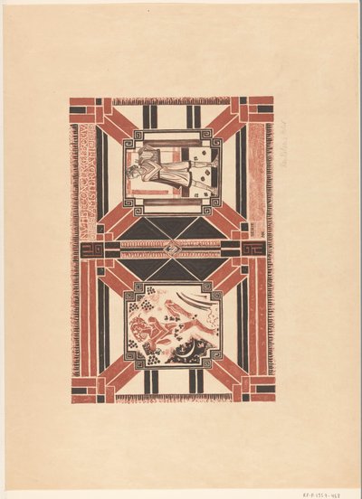 Omslagontwerp voor: Programma van het Concertgebouw Amsterdam door Richard Nicolaüs Roland Holst (signed by artist)