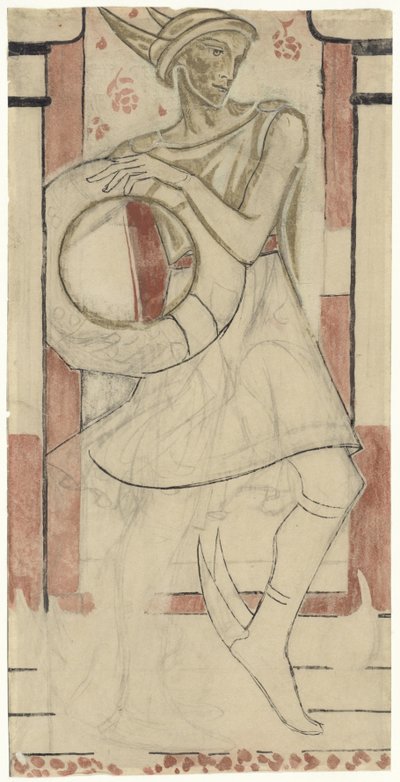Mercurius, ereteken voor trouwe dienst, Calvé, Delft door Richard Nicolaüs Roland Holst