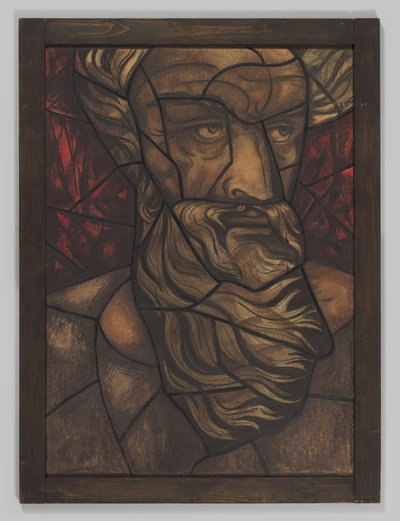 Ontwerp voor raam in het Noordertransept in de Dom te Utrecht door Richard Nicolaüs Roland Holst