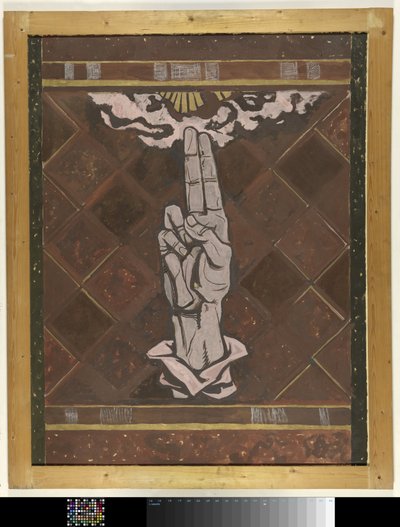 Zwerende hand door Richard Nicolaüs Roland Holst
