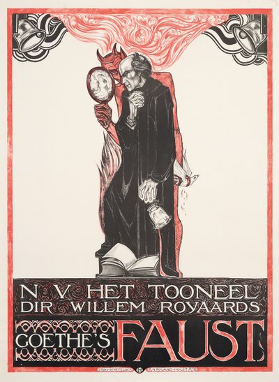 Poster ter Reclame voor Goethe