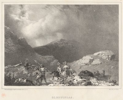 Glenfinlas door Richard Parkes Bonington