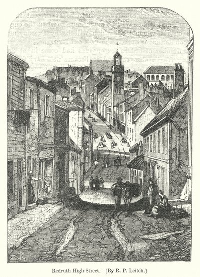 Redruth High Street door Richard Principal (after) Leitch