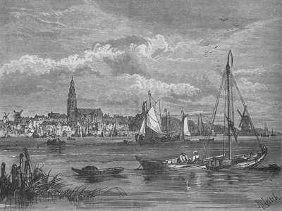 Vlissingen, c1880 door Richard Principal Leitch
