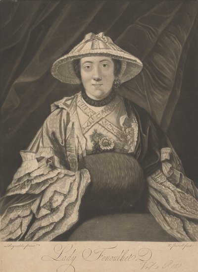 Lady Anne Fenoulhet (née Day) door Richard Purcell