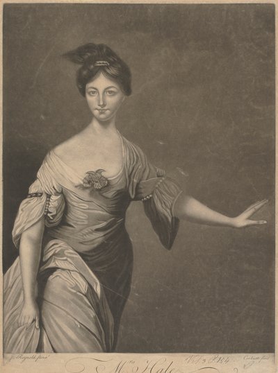 Mary Hale (geboren Chaloner), als Euphrosyne in 