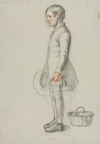 Studie voor Country Cousins, ca. 1847-1848 door Richard Redgrave