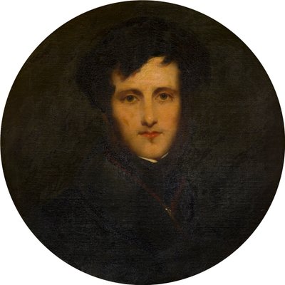 Portret van John George Weld Forester, 2e Lord Forester door Richard Rothwell