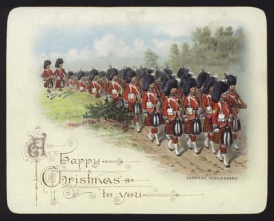 Cameron Highlanders door Richard Simkin