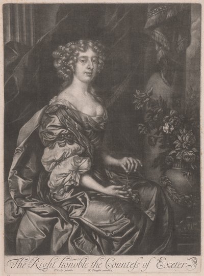 De Eerwaarde Gravin van Exeter (Anne, overleden 1703) door Richard Tompson