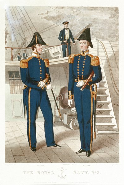 De Koninklijke Marine. Nr. 3. Dokter. Bootsman. Meester door Richard Ubsdell