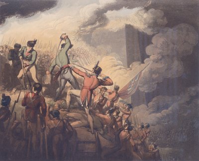 Badajoz, 6 april 1812, uit 
