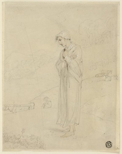 Herderin door Richard Westall