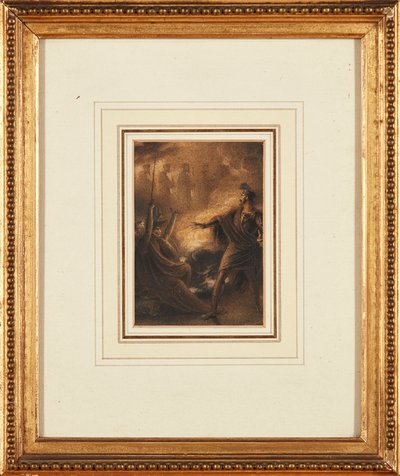 Het Visioen van de Nakomelingen van Banquo door Richard Westall
