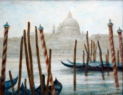 Gondels in Rust door Richard Willis