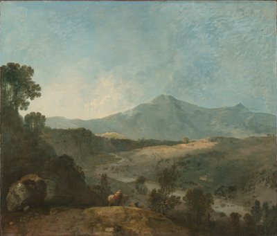 Cader Idris, met de Mawddach-rivier door Richard Wilson