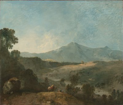 Cader Idris, met de Mawddach Rivier, c. 1774 door Richard Wilson