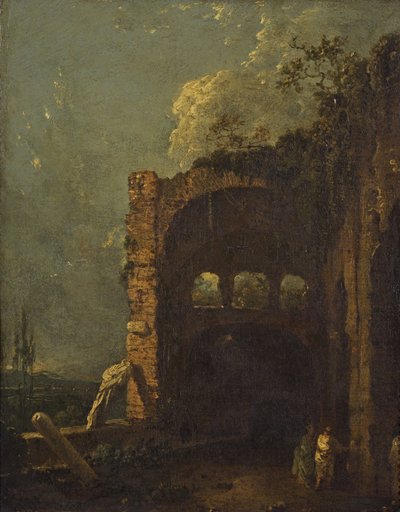 Villa van Maecenas Tivoli, c.1765 door Richard Wilson