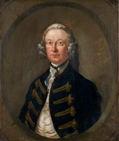 Portret van Richard Owen, ca. 1748-1750 door Richard Wilson