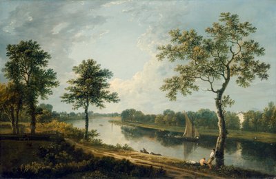 De Theems bij Marble Hill c.1762 door Richard Wilson