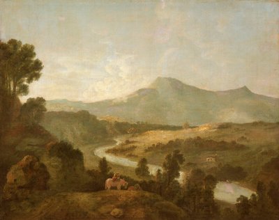Vallei van de Mawddach met Cader Idris door Richard Wilson
