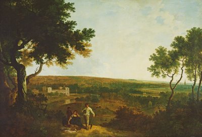 Wilton House vanuit het zuiden door Richard Wilson