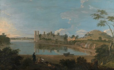 Kasteel Caernarfon door Richard Wilson